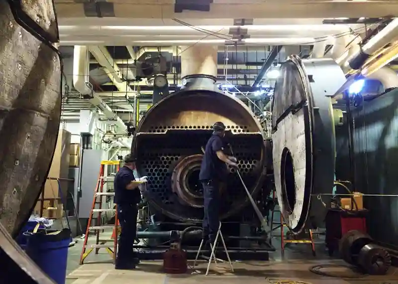 تعمیر دیگ دست دوم با استفاده از والس تعمیر دیگ دست دوم با استفاده از والس