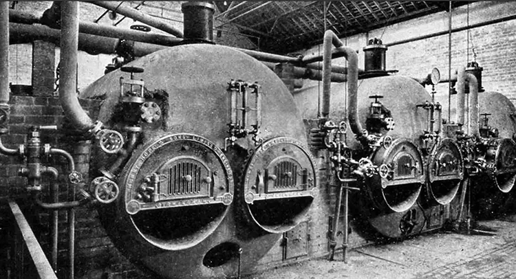 تاریخچه دیگ بخار